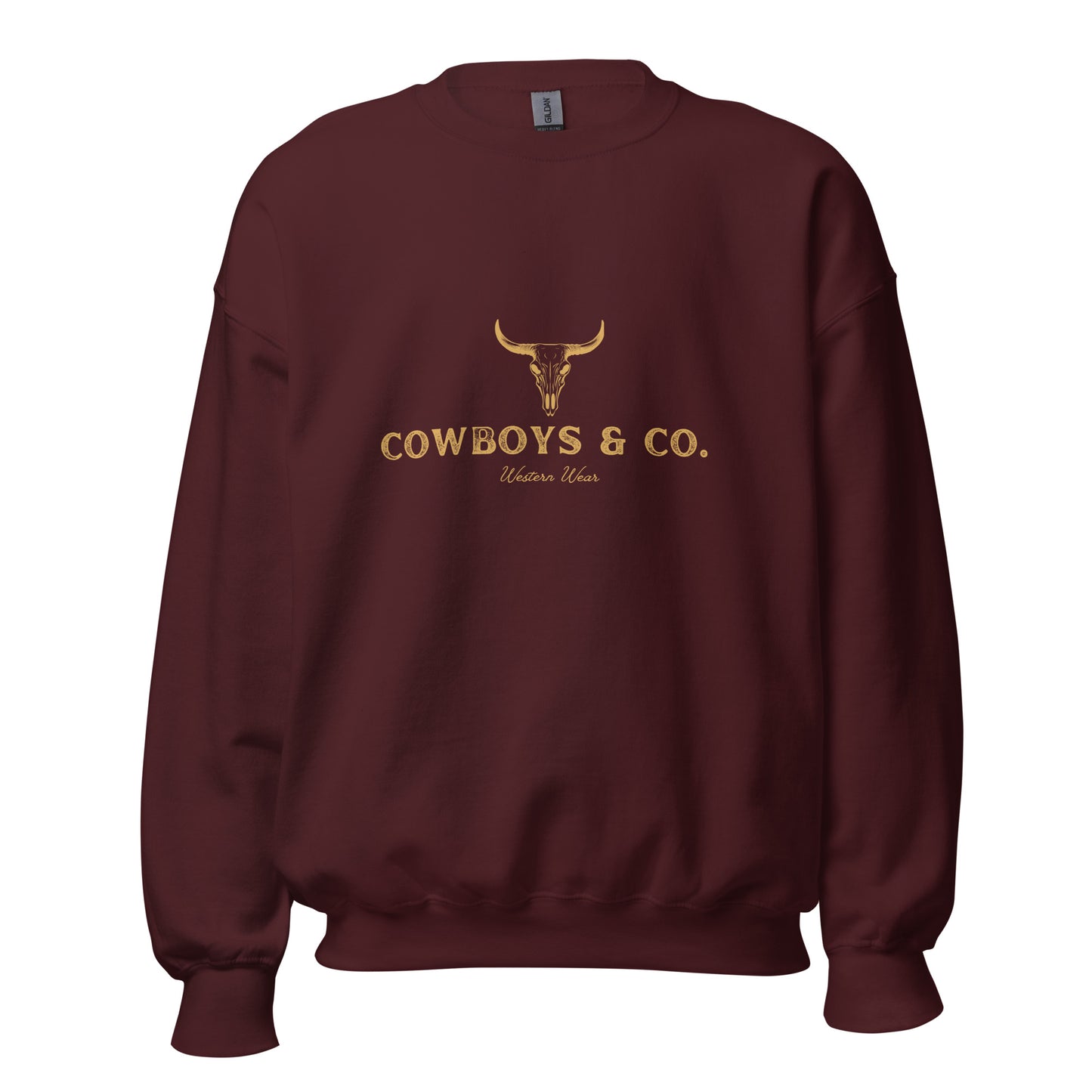 Cowboys & Co. Sweatshirt w/ Gold Logo