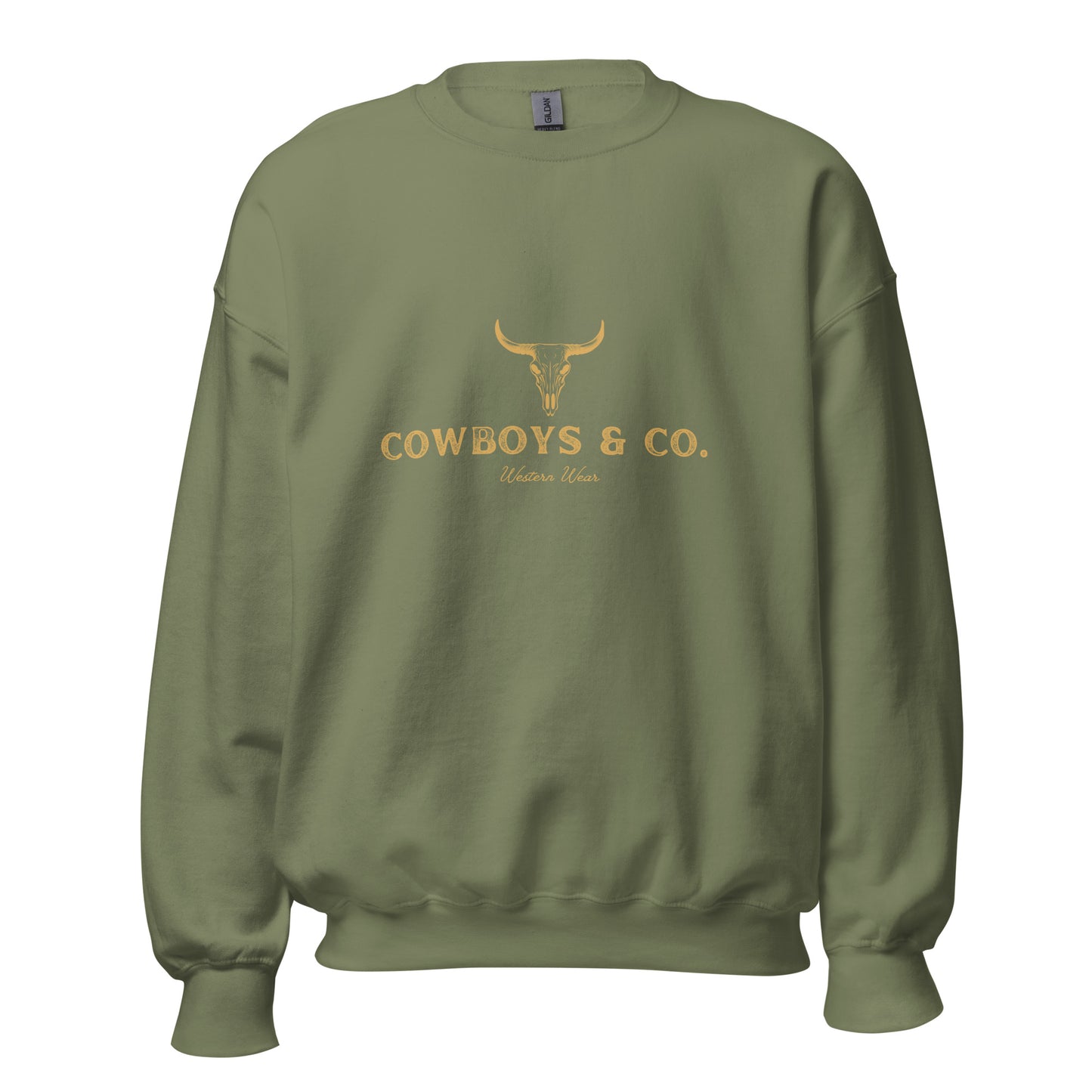 Cowboys & Co. Sweatshirt w/ Gold Logo