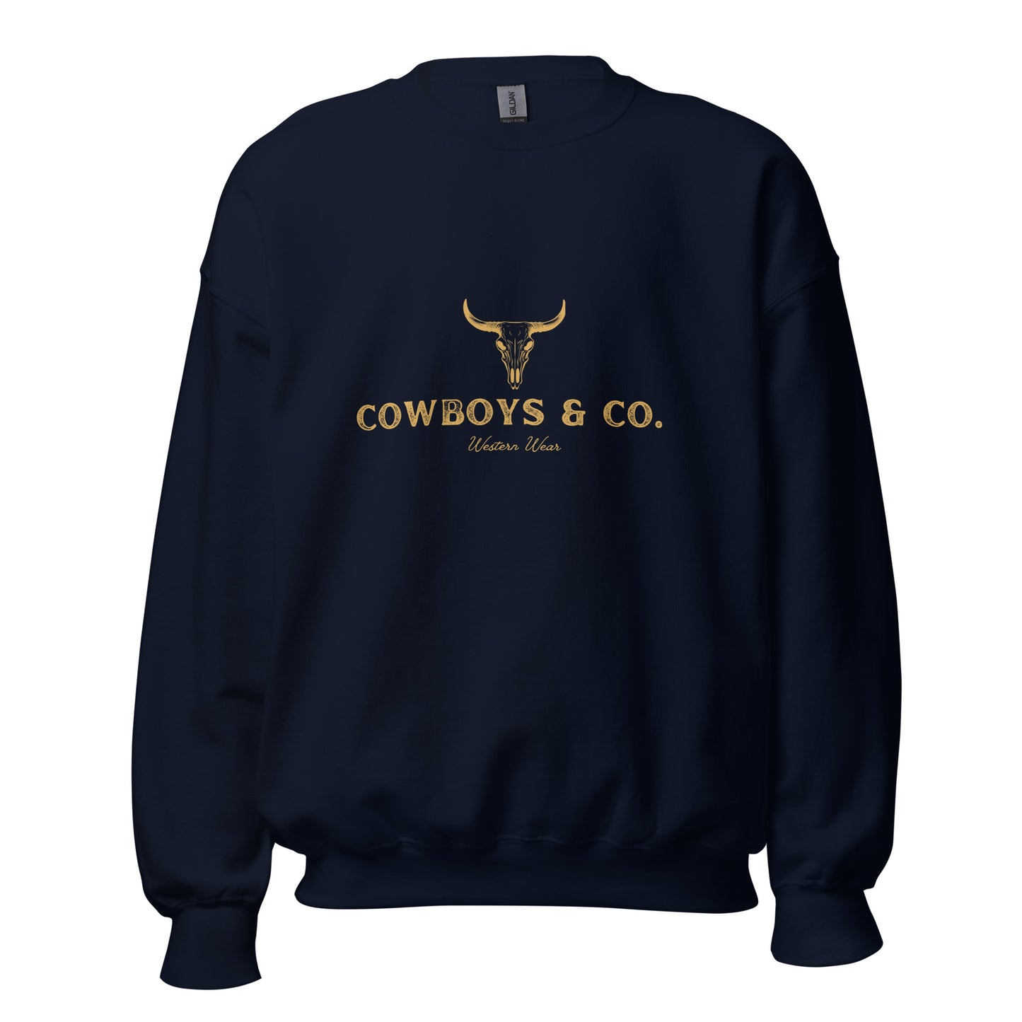 Cowboys & Co. Sweatshirt w/ Gold Logo