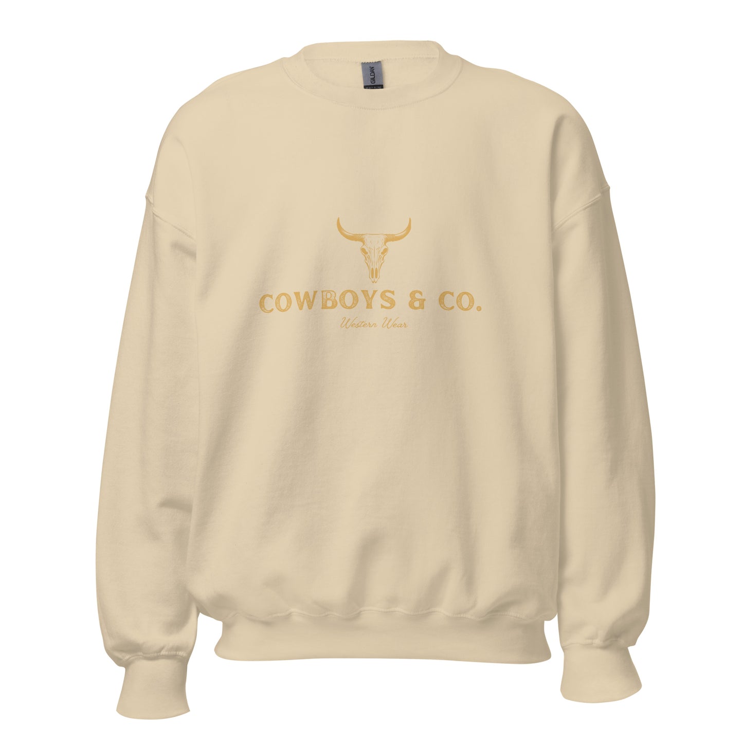 Cowboys & Co. Sweatshirt w/ Gold Logo