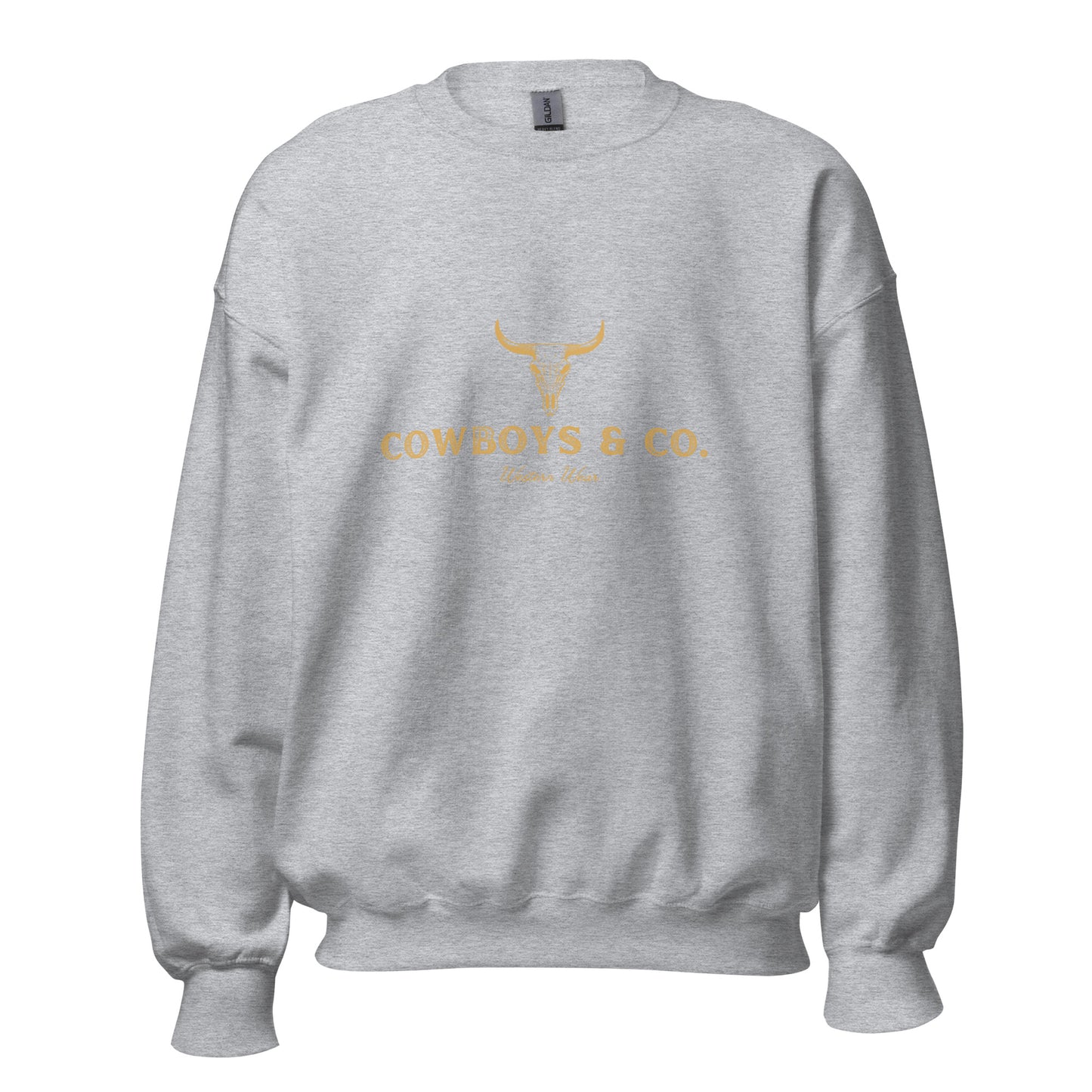 Cowboys & Co. Sweatshirt w/ Gold Logo