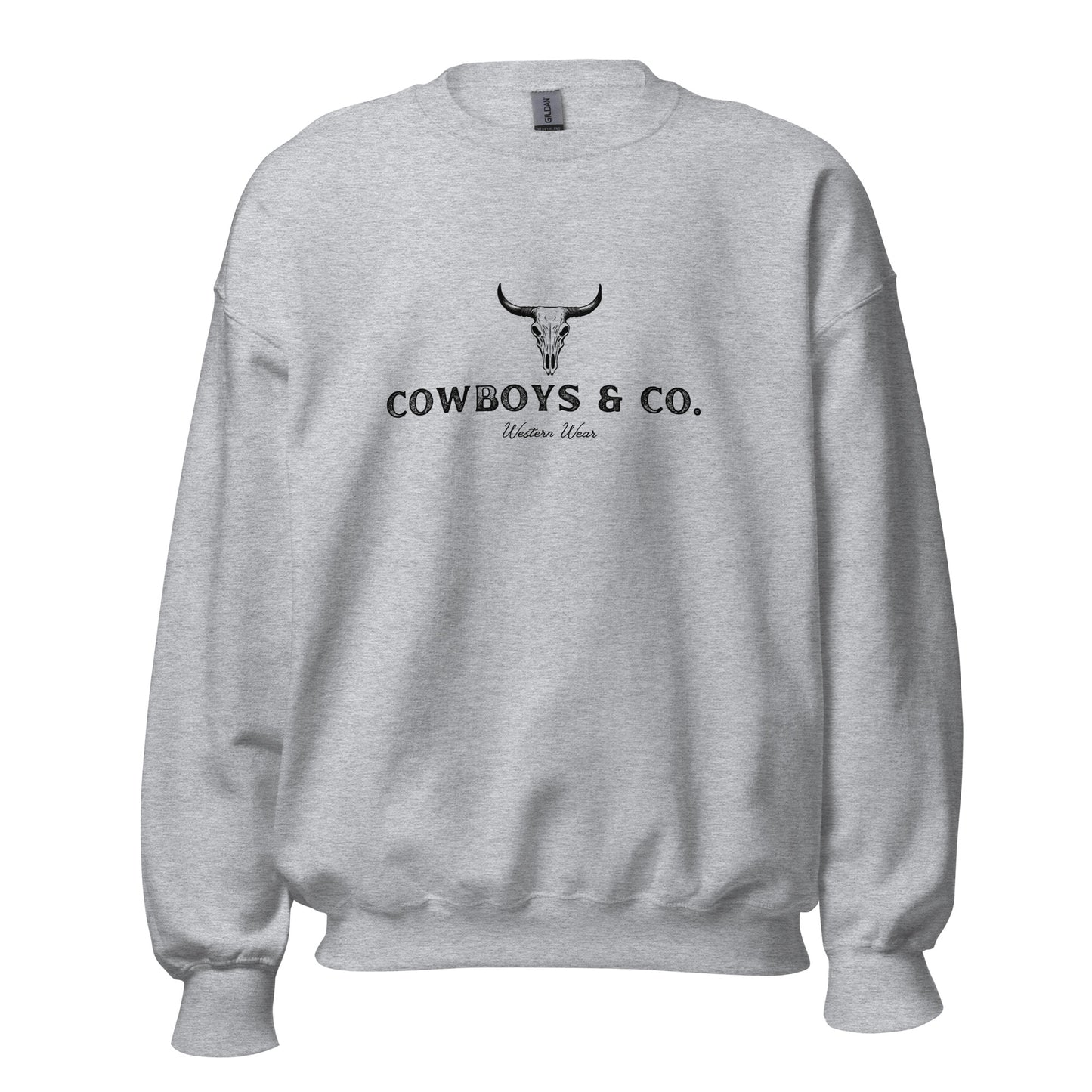 Cowboys & Co. Sweatshirt (Black Logo)